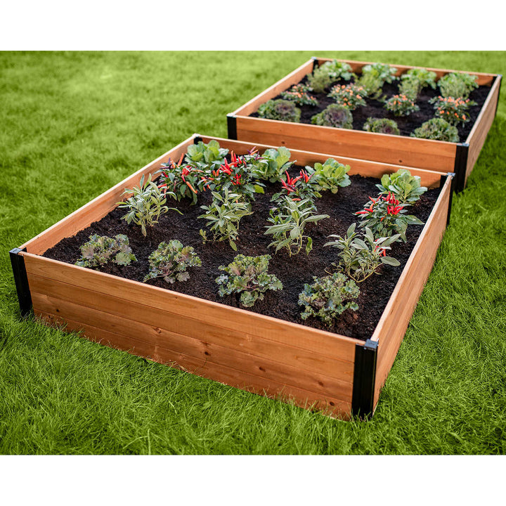 Vita - Set of 2 Mezza Garden Bed 4' x 4'