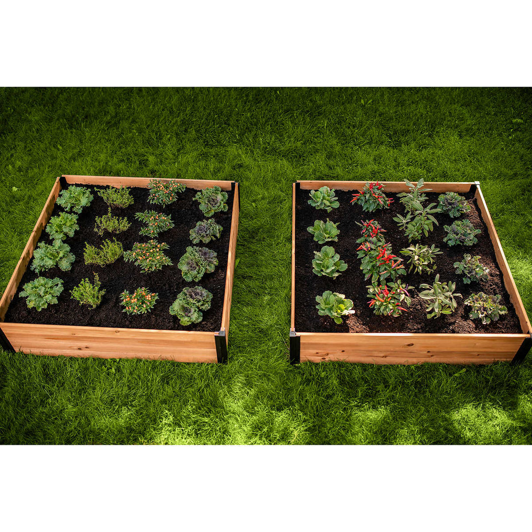 Vita - Set of 2 Mezza Garden Bed 4' x 4'