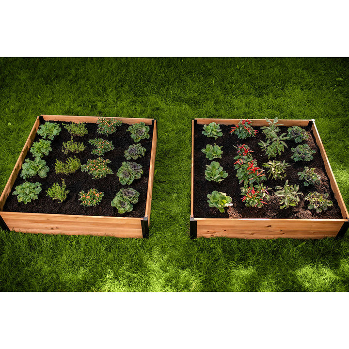 Vita - Set of 2 Mezza Garden Bed 4' x 4'