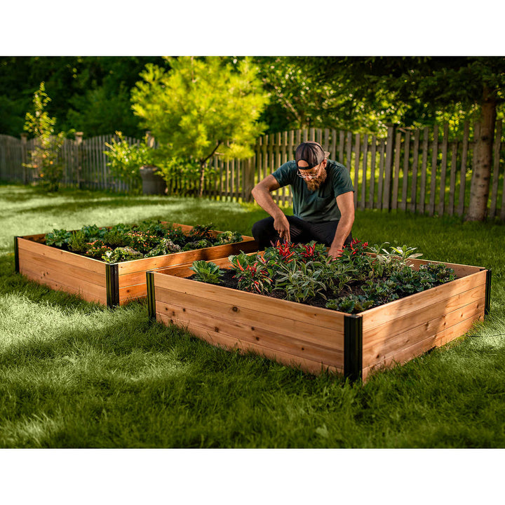 Vita - Set of 2 Mezza Garden Bed 4' x 4'