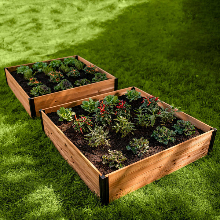 Vita - Set of 2 Mezza Garden Bed 4' x 4'