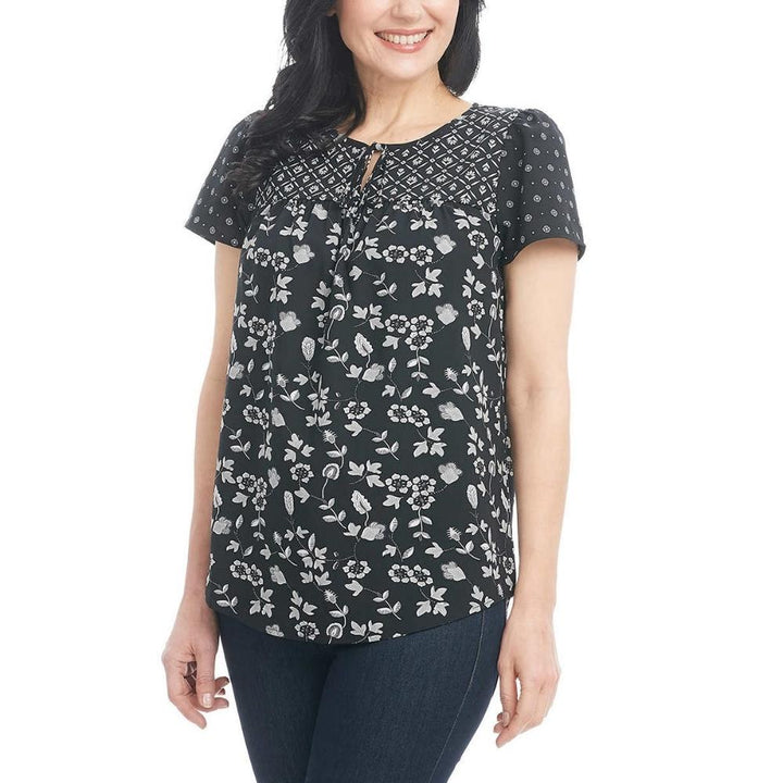 Dalia - Blouse tissée à imprimé