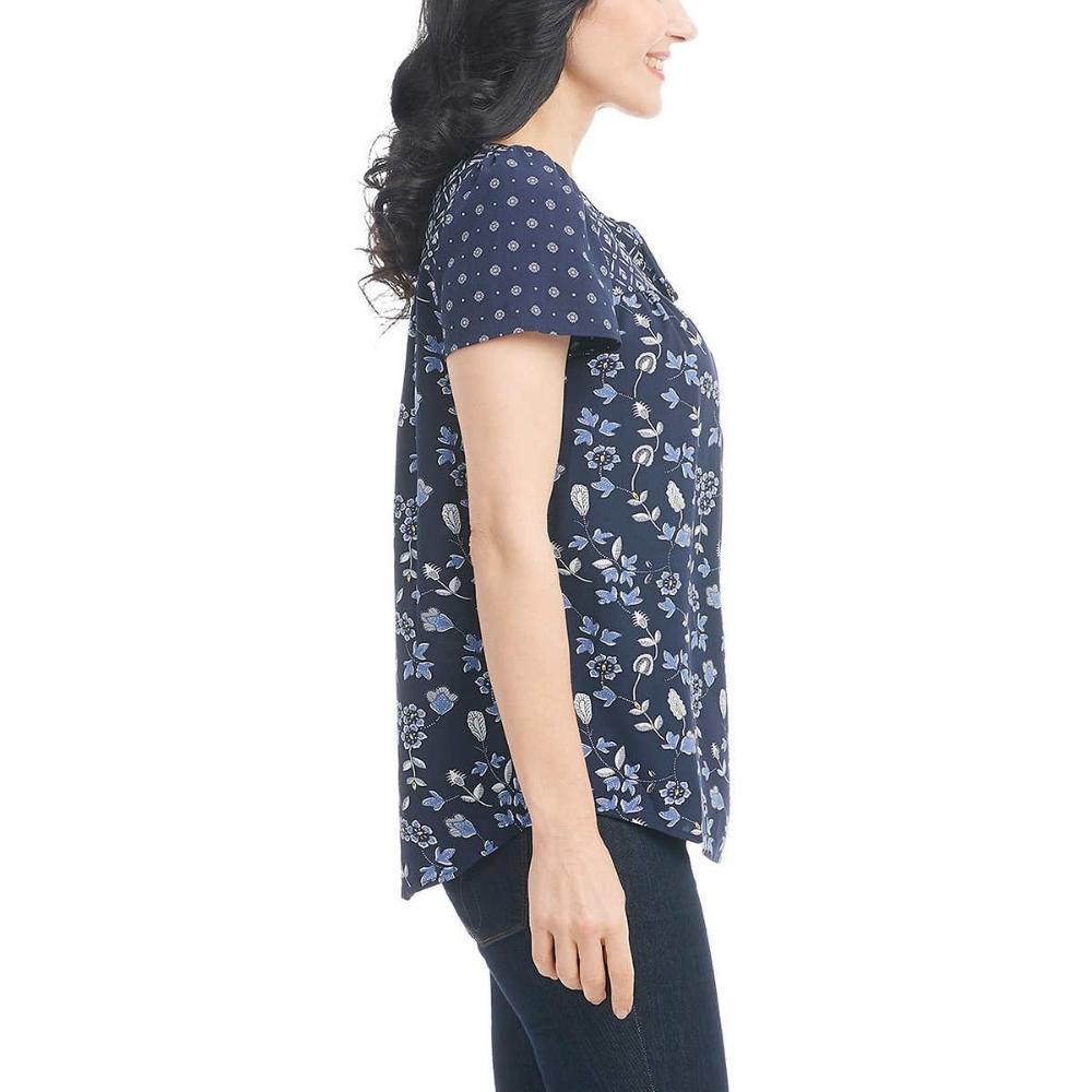 Dalia - Blouse tissée à imprimé