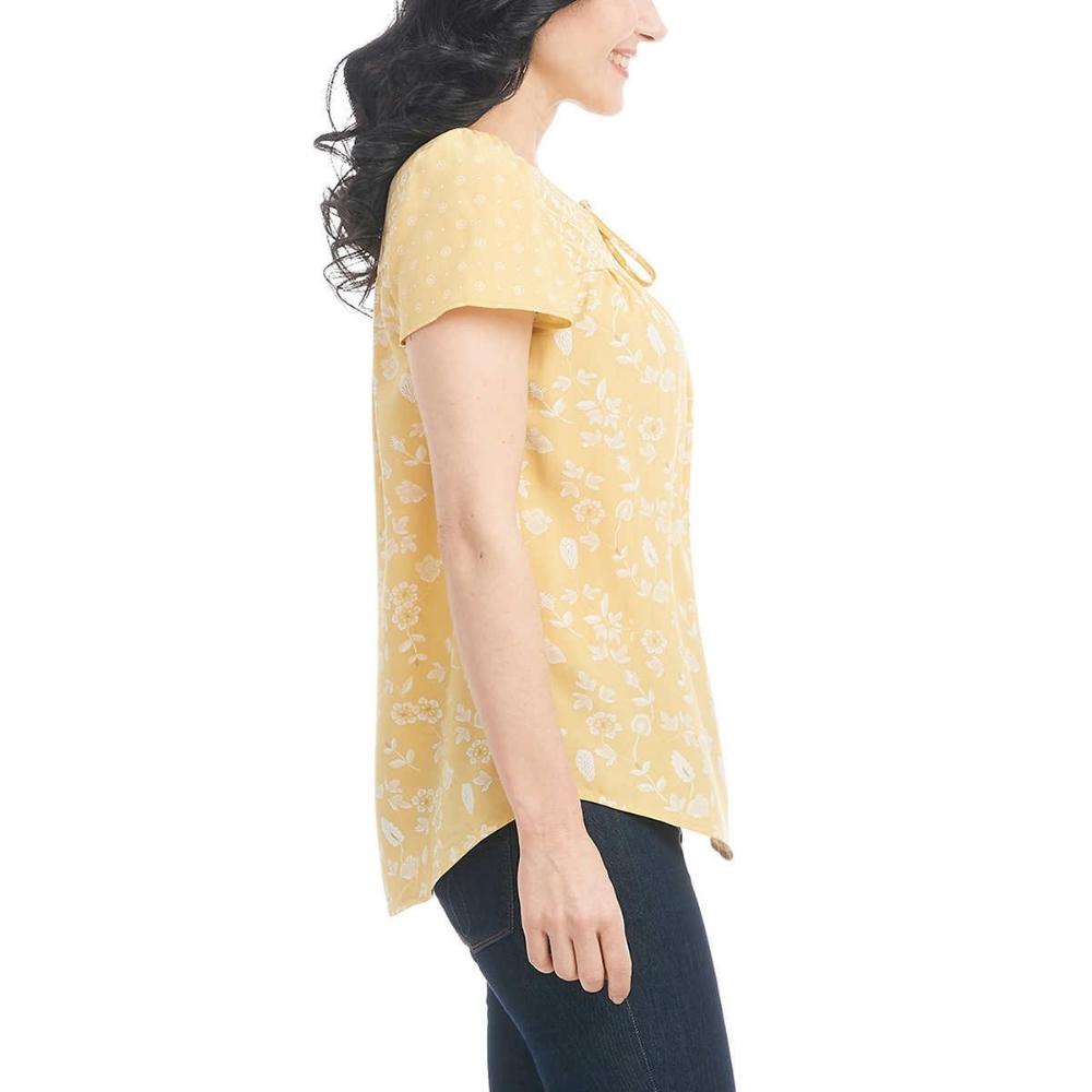 Dalia - Blouse tissée à imprimé