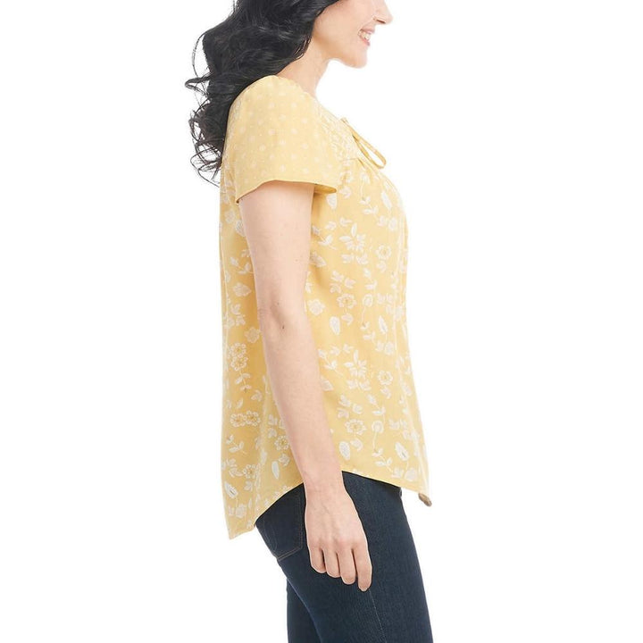 Dalia - Blouse tissée à imprimé