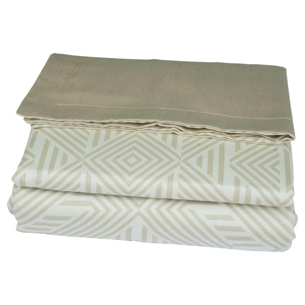 Home + Life - Ensemble housse de couette 3 pièces