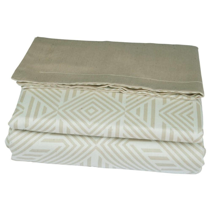 Home + Life - Ensemble housse de couette 3 pièces