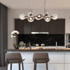 Empire Lighting Astra 8-Light Spherical Glass Linear Pendant 