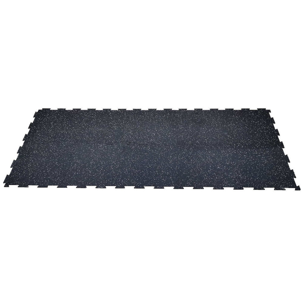 Rubber King Challenger Series Interlocking Floor Tiles - 10-Pack