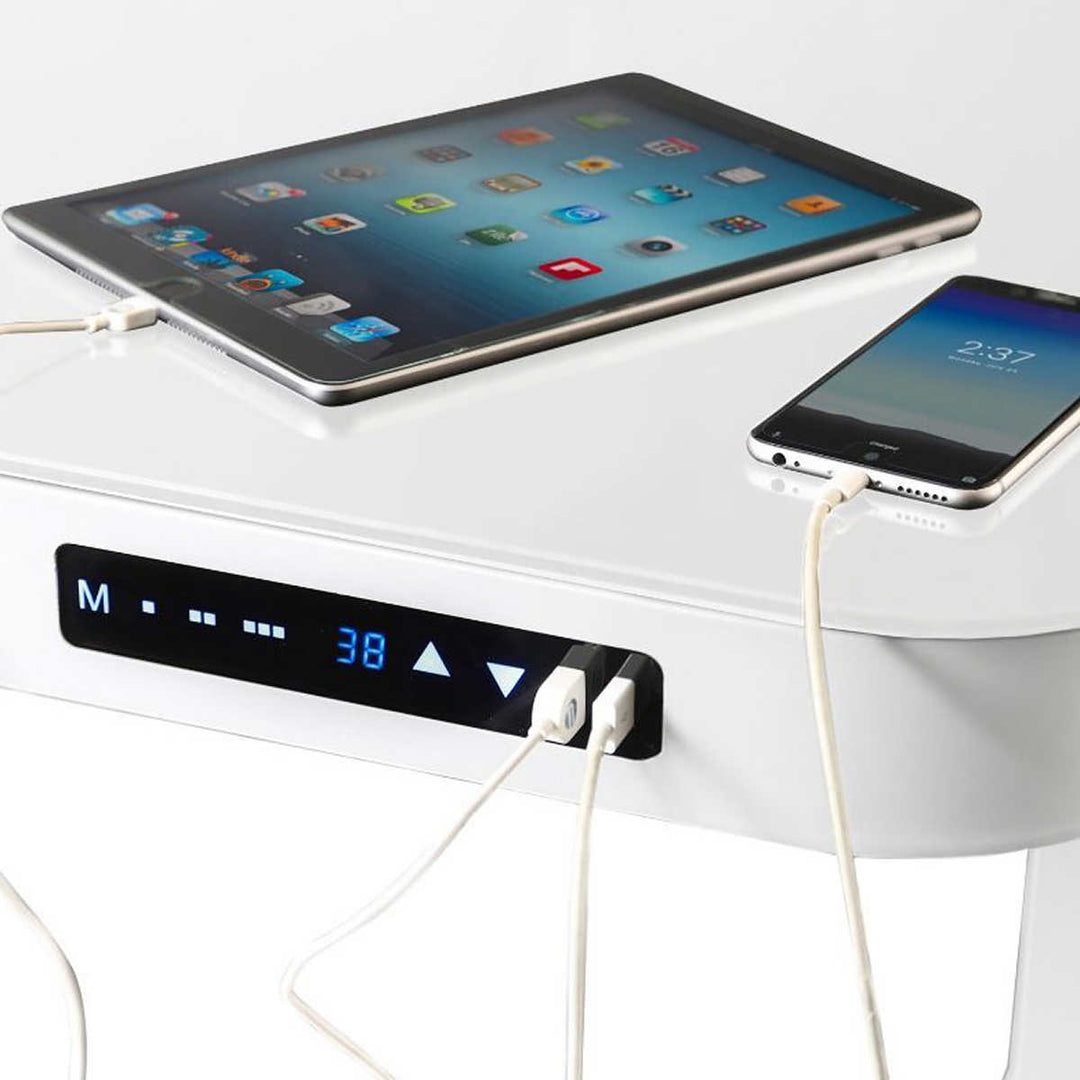 Vancouver Classics - airLIFT - Bureau moderne électrique en verre réglable