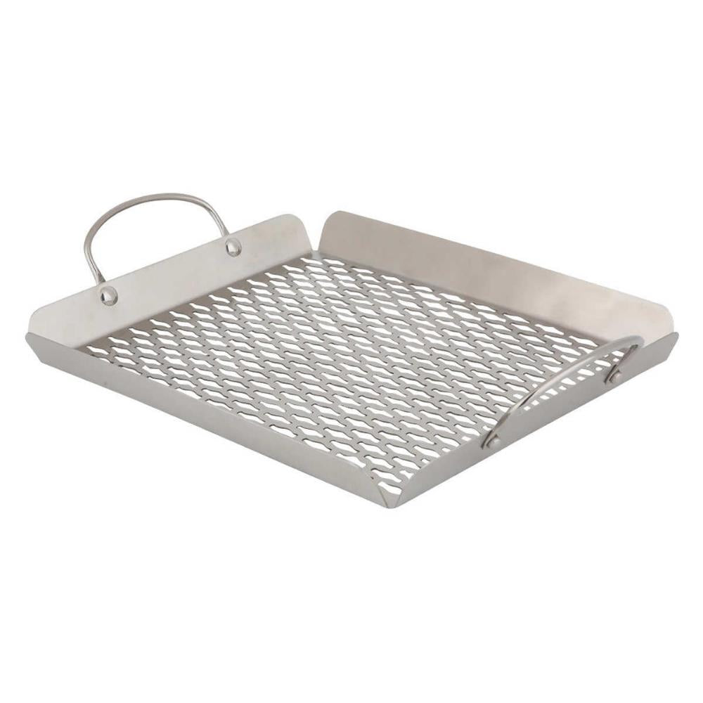 Paniers pour BBQ en acier inoxydable, 2 pièces