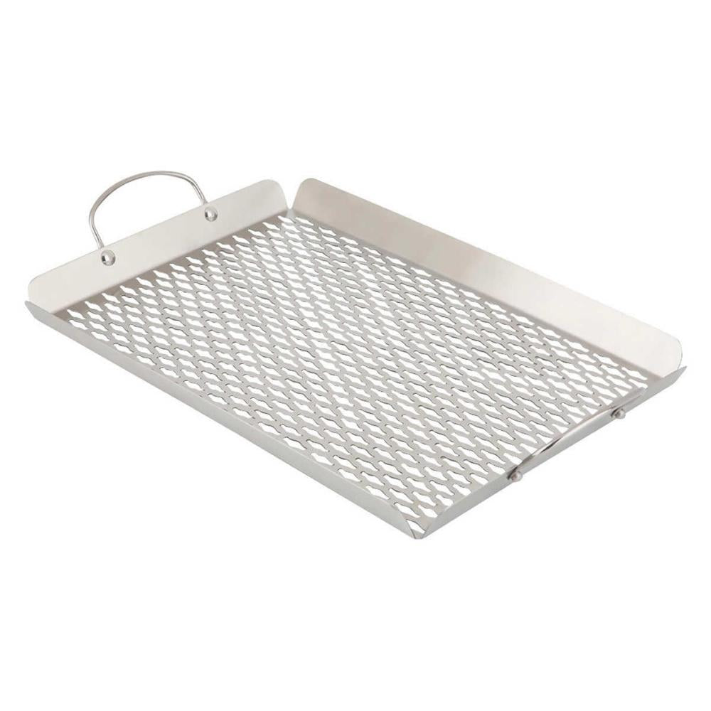 Paniers pour BBQ en acier inoxydable, 2 pièces