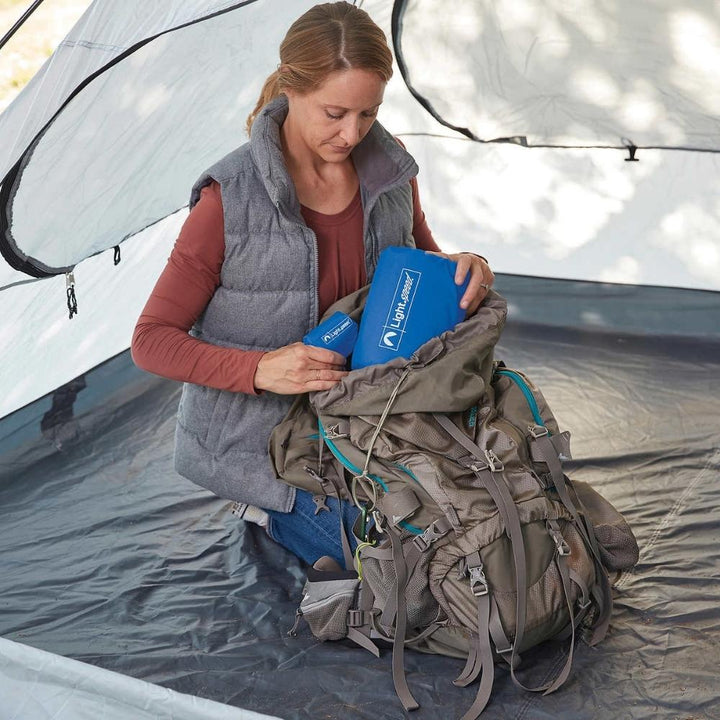 Lightspeed Outdoors - Matelas gonflable isolant avec oreiller