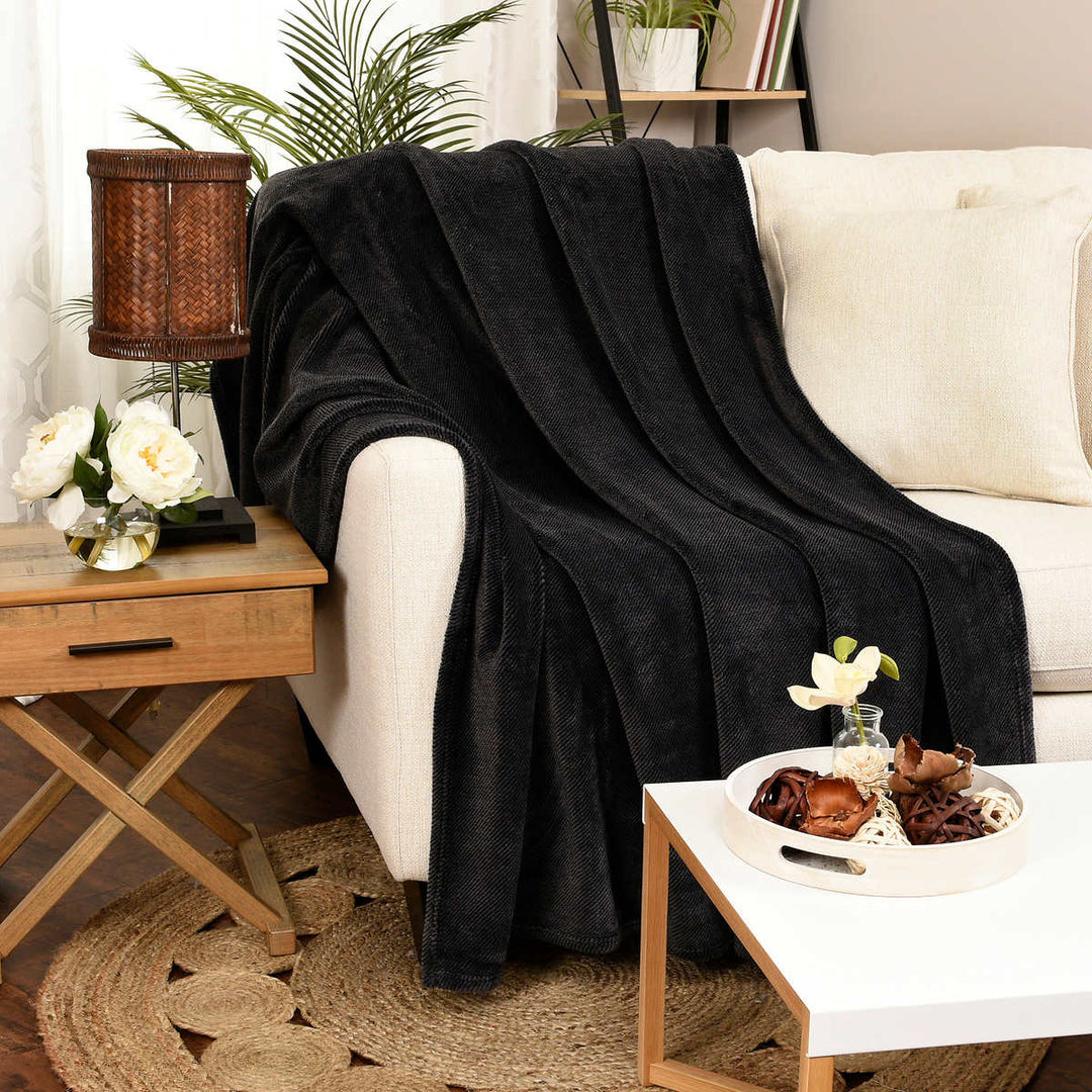 Life Comfort – Jeté texturé écologique 60 po x 70 po