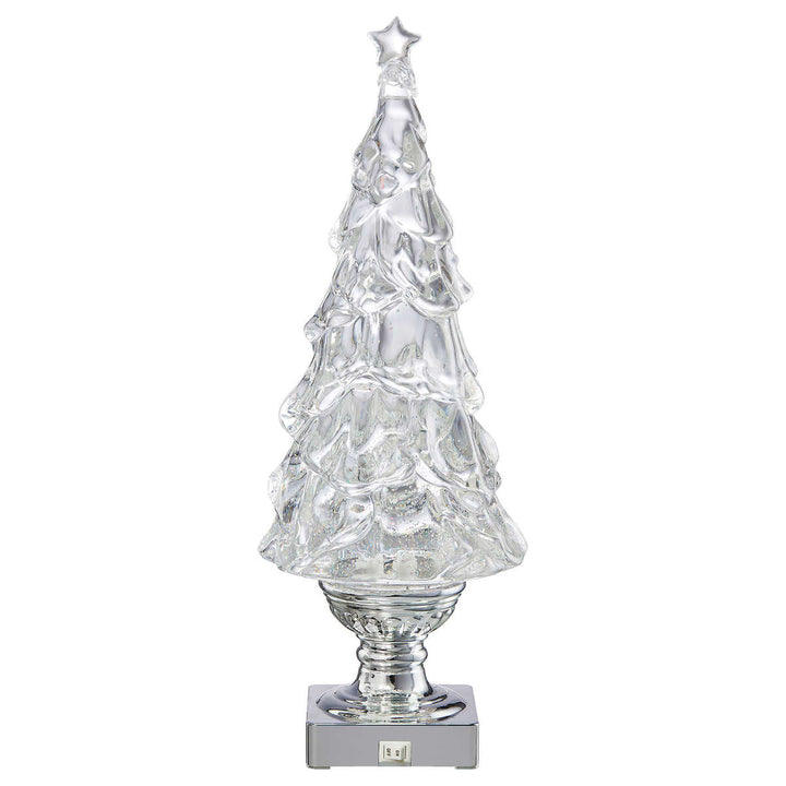 Lighted Glitter Tree - 2-Pack