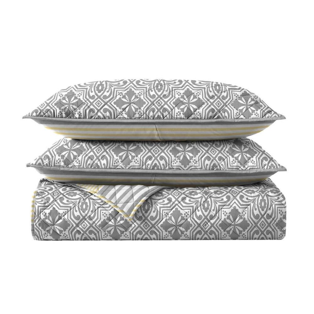 Martha Stewart - Ensemble couvre-lit 3 pièces