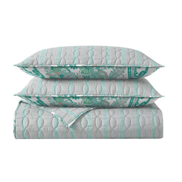 Martha Stewart - Ensemble couvre-lit 3 pièces