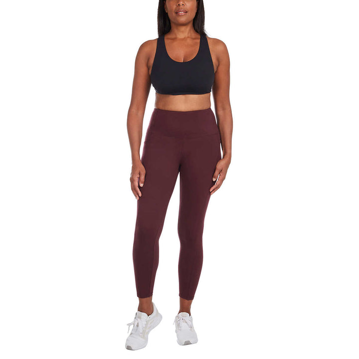 Danskin - Leggings 7/8 à taille haute