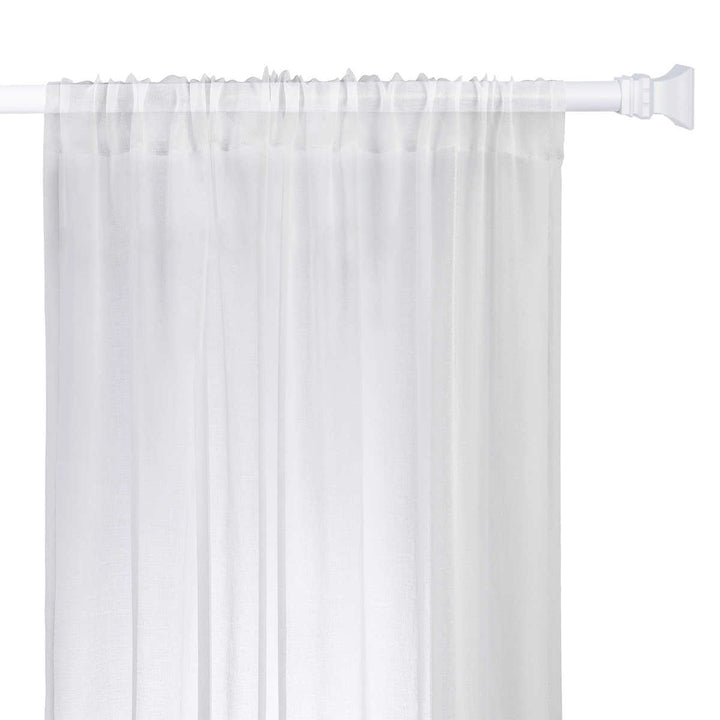 Taylor & Moxie - Voilages transparents - 2 panneaux - 52" x 90"