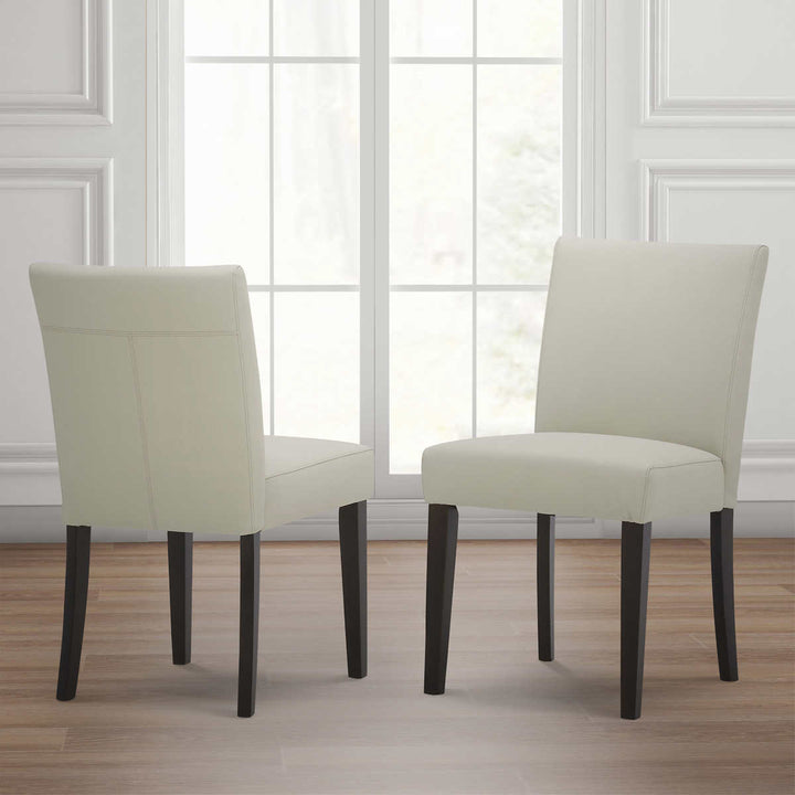 Beckett – Ensemble de 2 chaises de salle à manger contemporaines