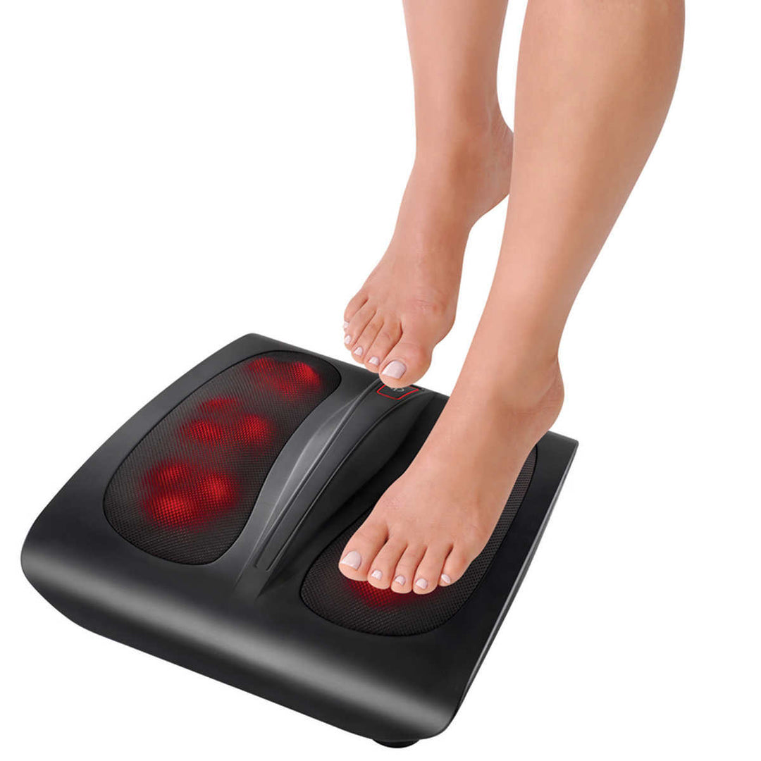 HoMedics - Masseur de pieds doux au toucher avec chaleur