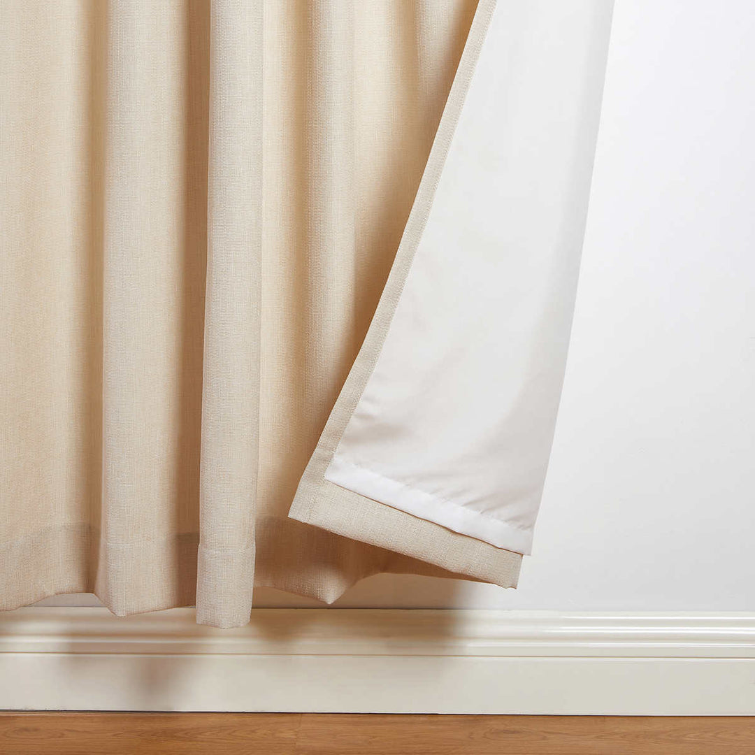 Silk Home Ecologee Turell - Paire de panneaux de fenêtres obscurcissant