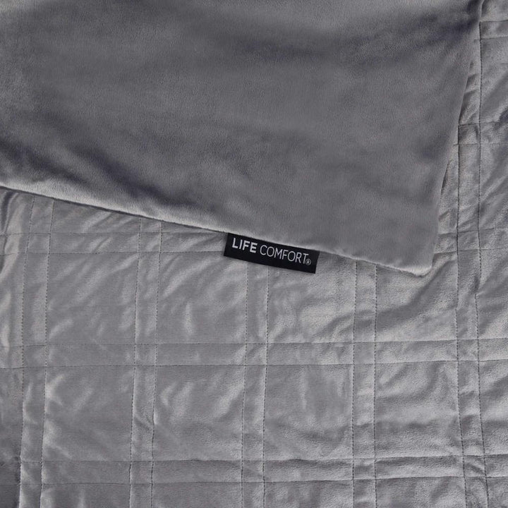 Life Comfort - Couverture lestée 6.8 kg (15 lb) avec housse amovible