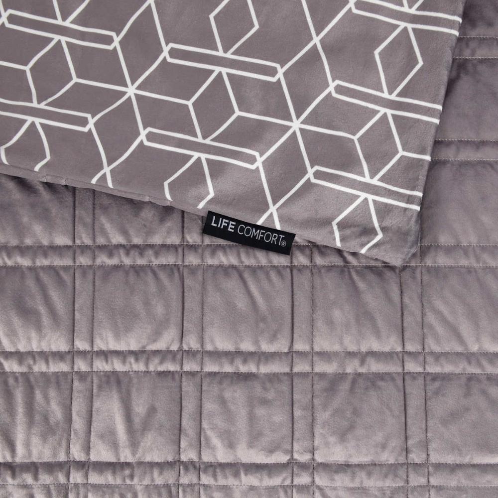 Life Comfort - Couverture lestée 6.8 kg (15 lb) avec housse amovible