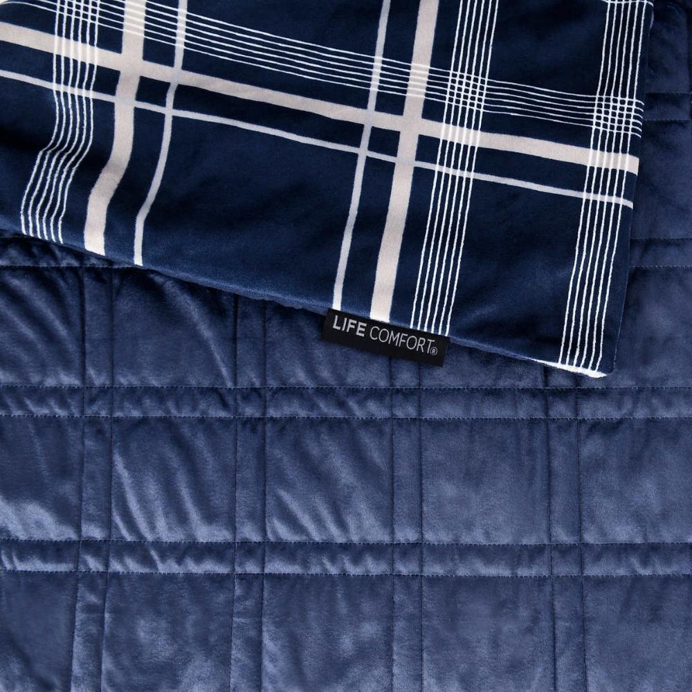Life Comfort - Couverture lestée 6.8 kg (15 lb) avec housse amovible