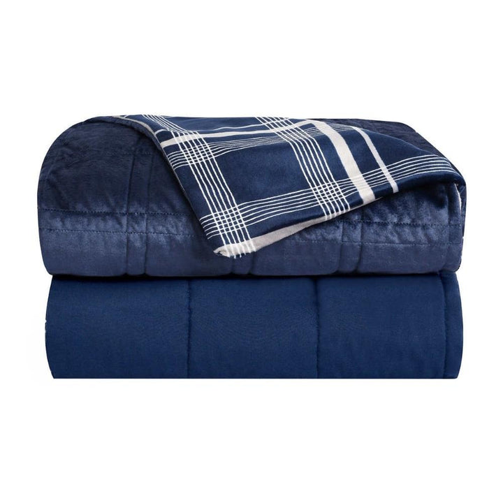 Life Comfort - Couverture lestée 6.8 kg (15 lb) avec housse amovible