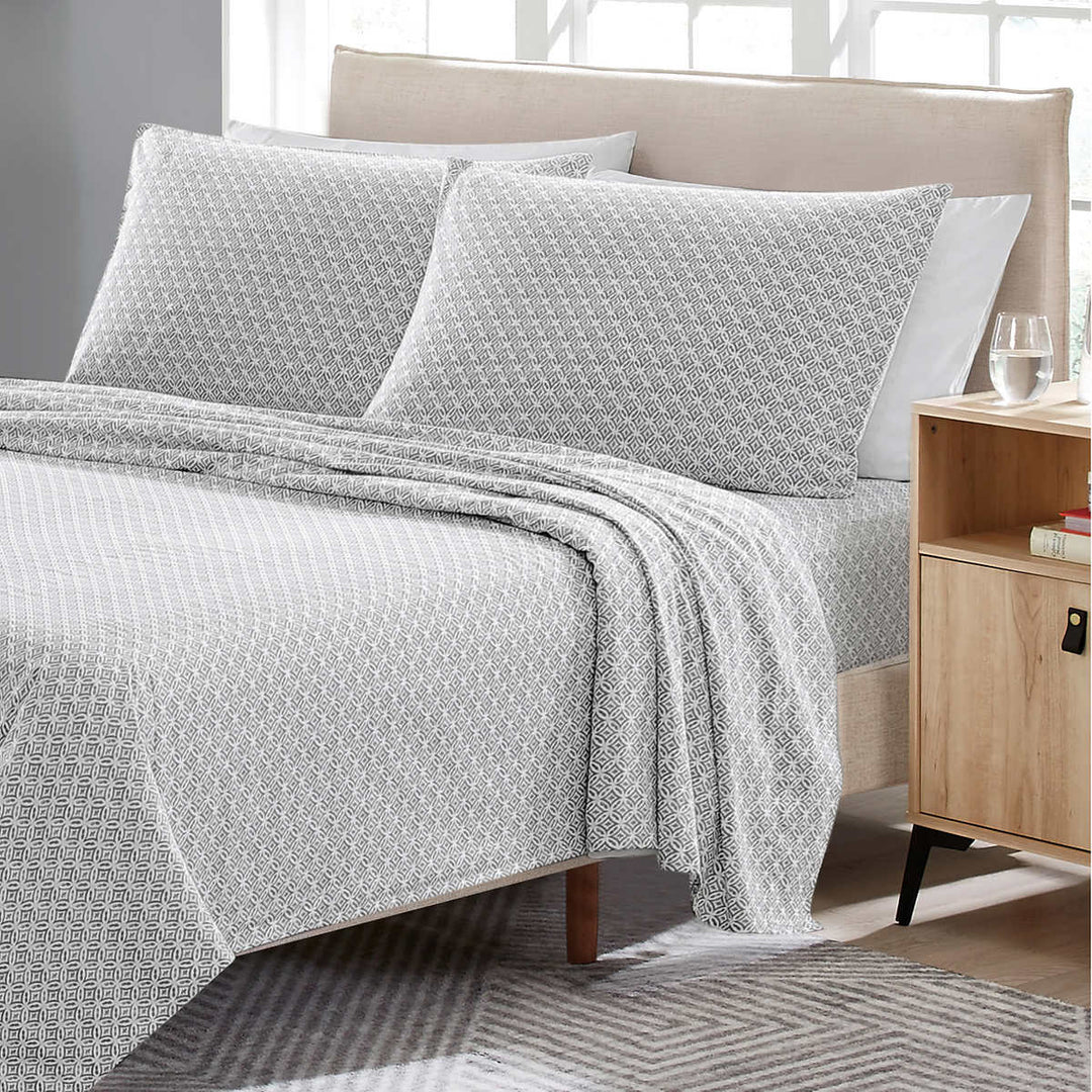 Scott Living - Ensemble de draps en satin de coton à contexture de 220 fils