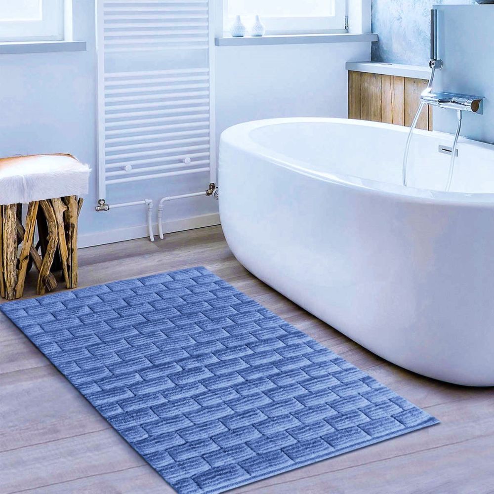 Blossom and Vines - Tapis de bain en coton