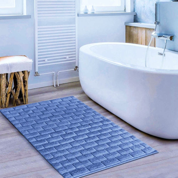 Blossom and Vines - Tapis de bain en coton