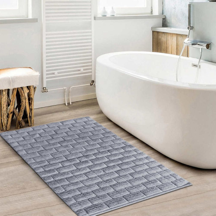 Blossom and Vines - Tapis de bain en coton