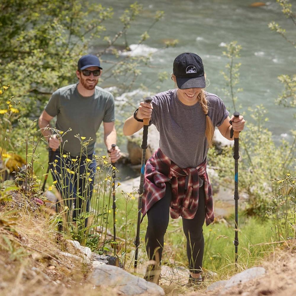 Cascade Mountain Tech - Bâtons de randonnée en fibre de carbone