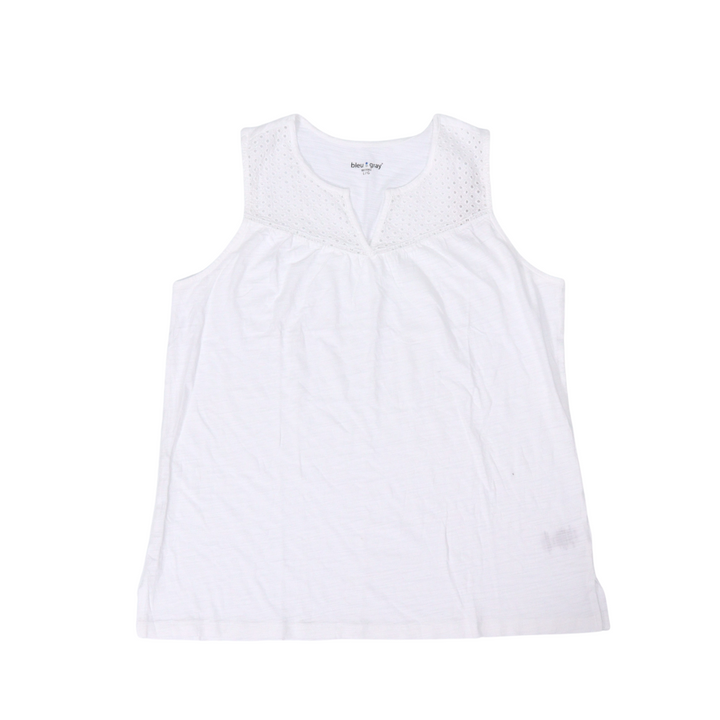 Bleu Gray - Haut sans manches