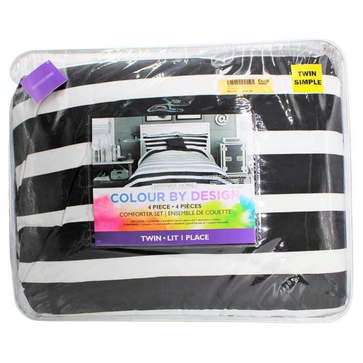 Springs Home - Ensemble de couette Colour By Design