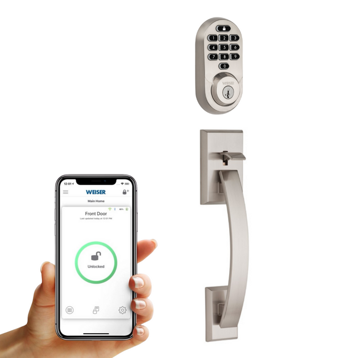 Weiser - Ensemble combo à pêne dormante électronique