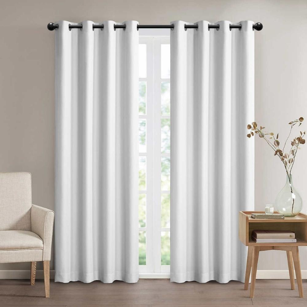 Sun & BLK - Panneaux de rideaux opaques solaires