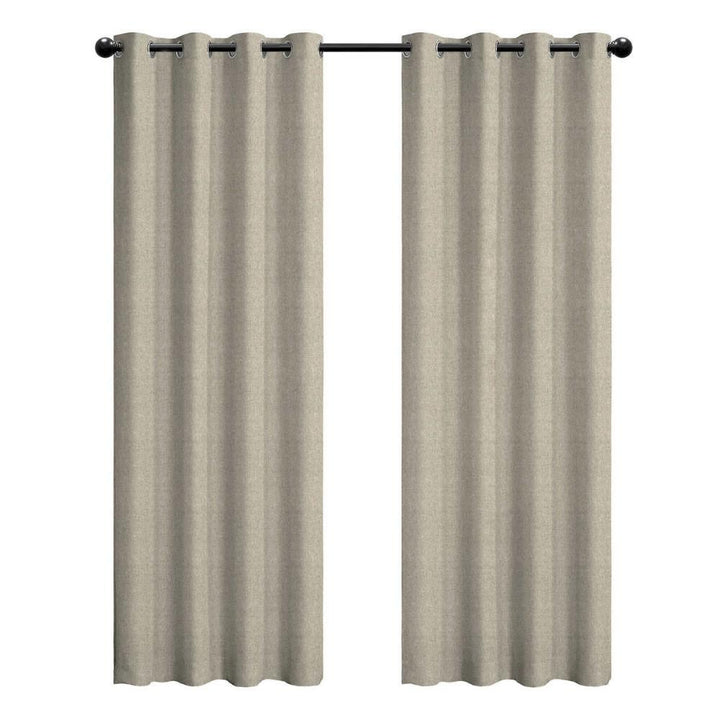 Sun & BLK - Panneaux de rideaux opaques solaires