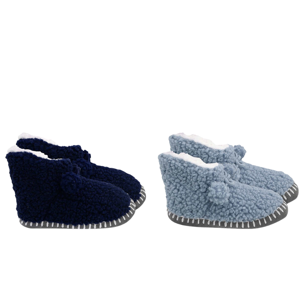 K.Bell - Pantoufles, paquet de 2 pour femme