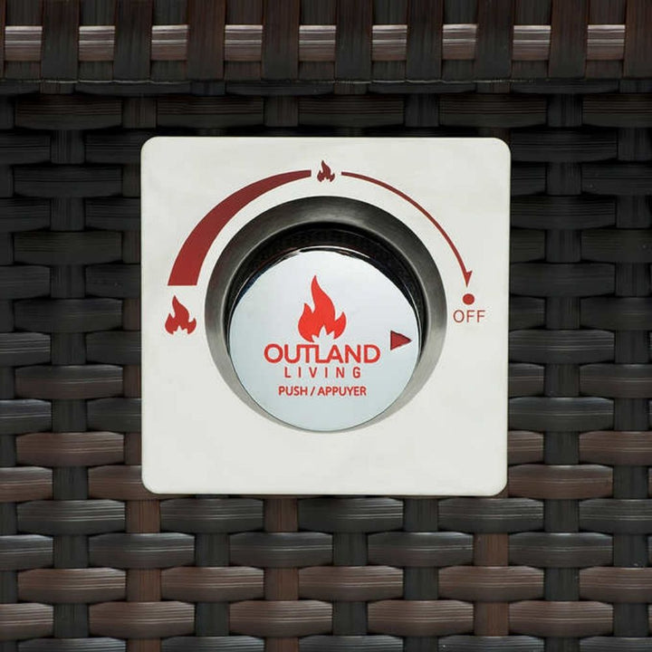 Outland - Table-braséro au propane