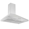 Ancona AN-1544 Wall Mount Pyramid Convertible Range Hood 