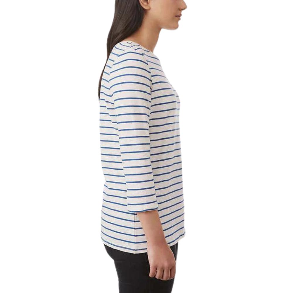 Pink Tartan - Chandail rayé à manches 3/4