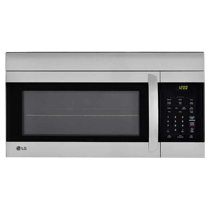 LG - Four à micro-ondes à hotte intégrée de 1,7 pi³