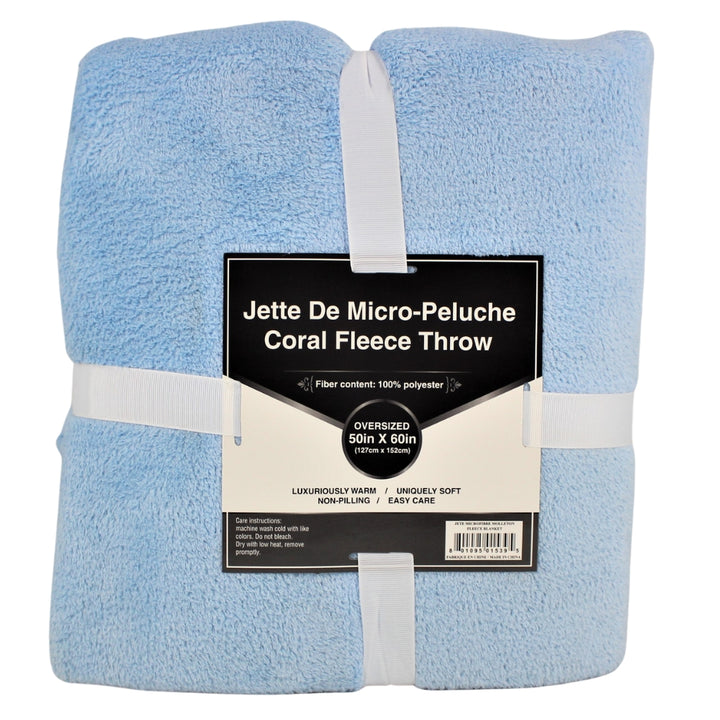 Jeté en micro-peluche