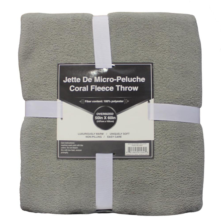 Jeté en micro-peluche