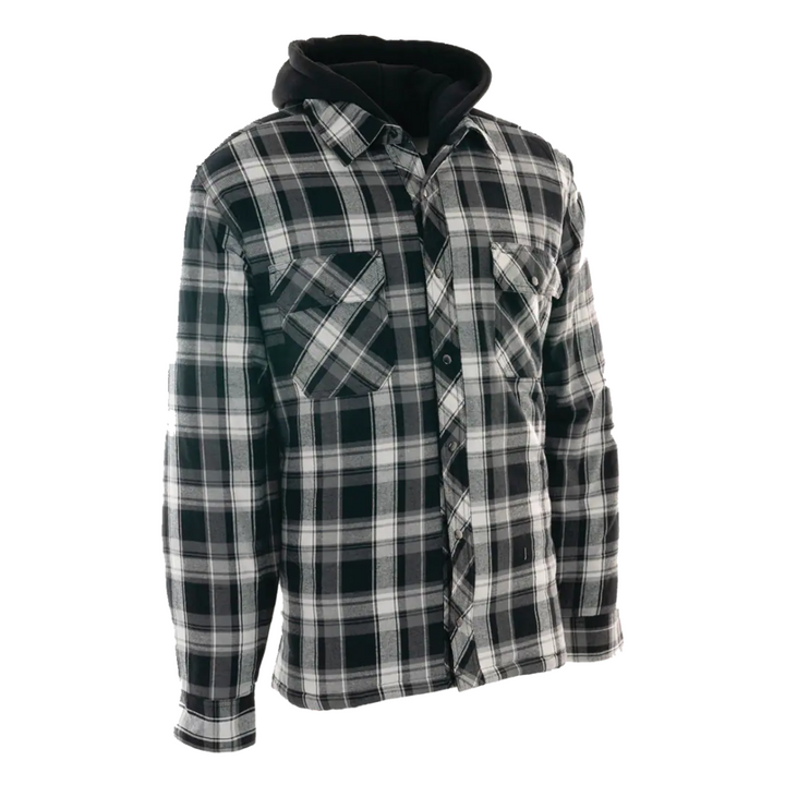 The BC Clothing - Veste chaude en flanelle à capuchon