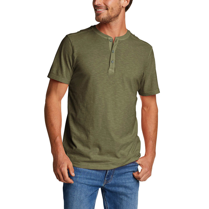 Eddie Bauer - Chandail Henley, paquet de 2