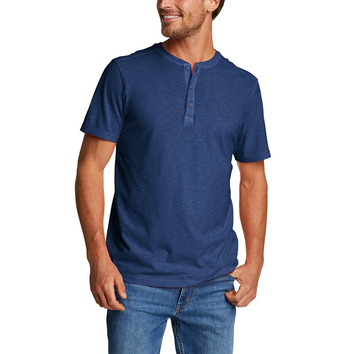 Eddie Bauer - Chandail Henley, paquet de 2